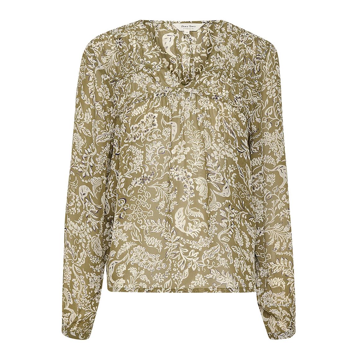Sage Green Botilda Blouse main product photo