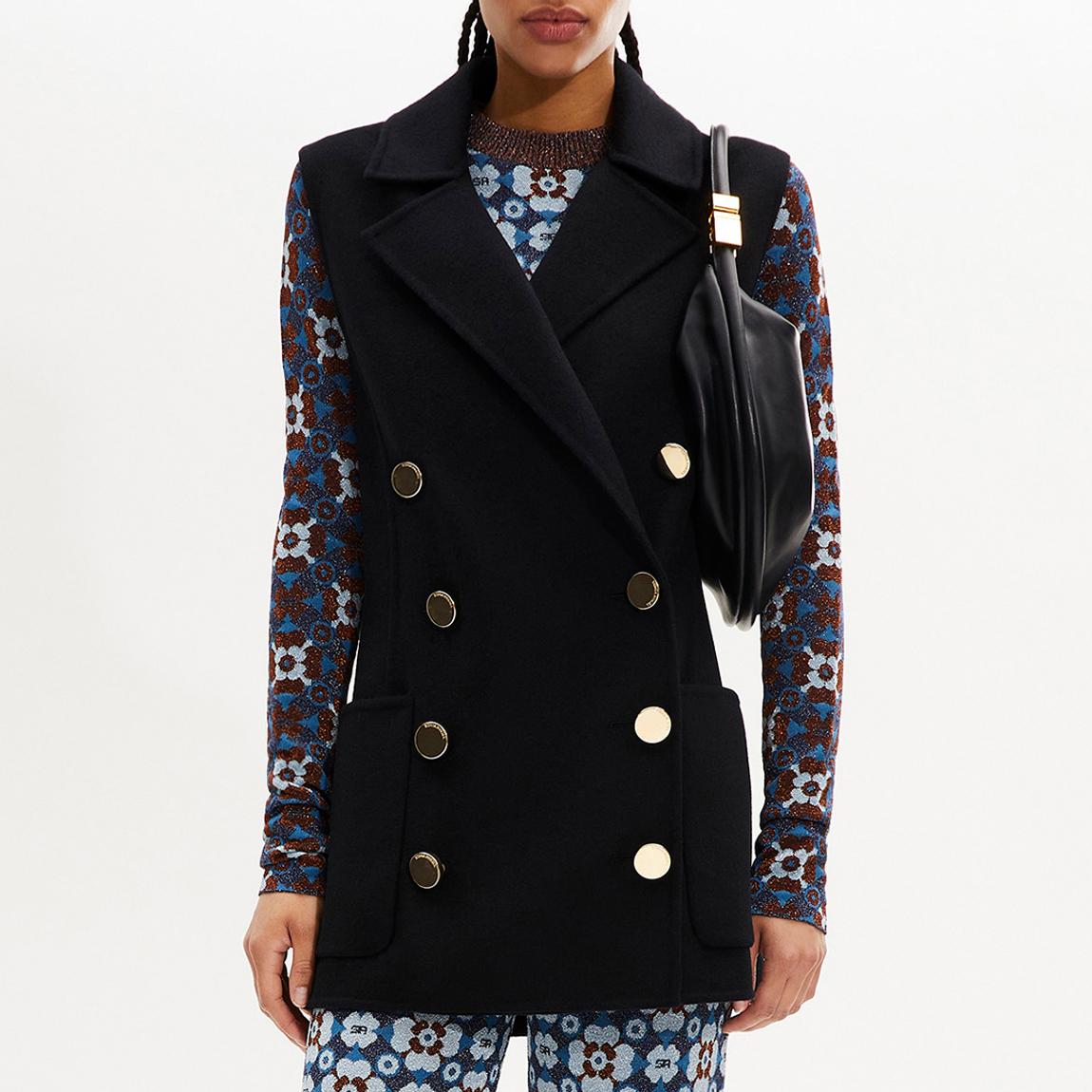 Black Manteau Waistcoat main product photo