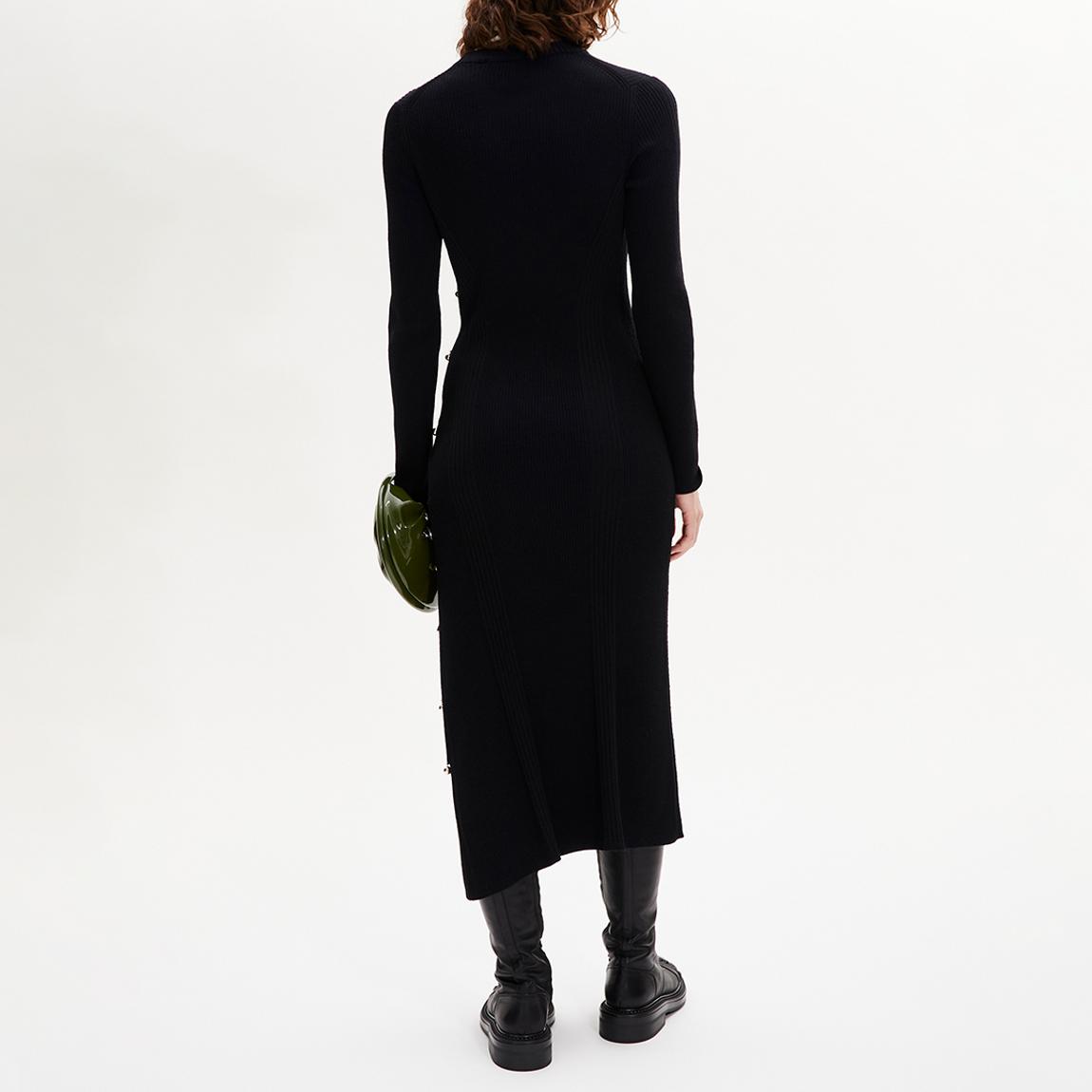Black Maxi Long Sleeve Dress main product photo