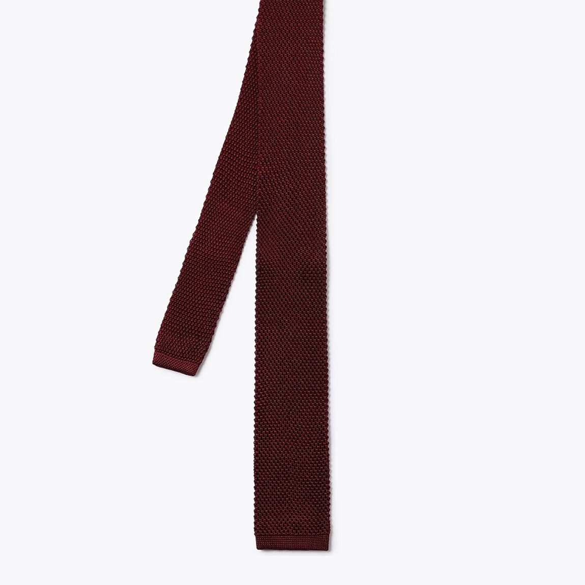 Wine Textured Silk Tie main product photo