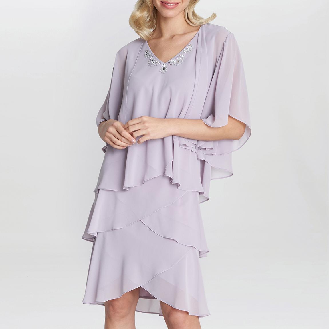 Dawn Tiered Dress And Jacket main product photo
