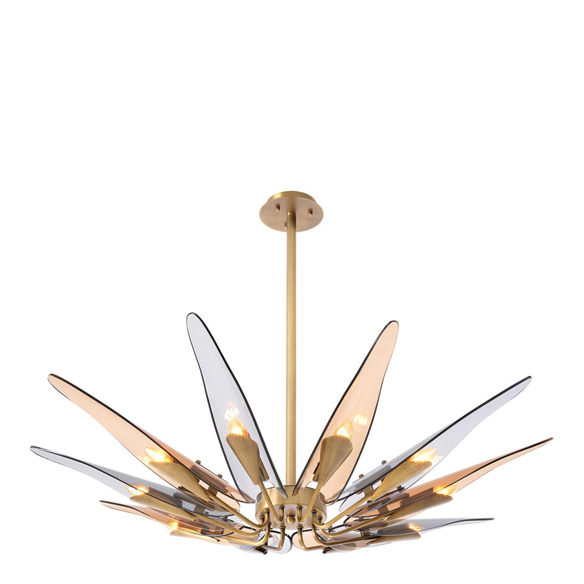 Sky Chandelier, Antique Brass main product photo