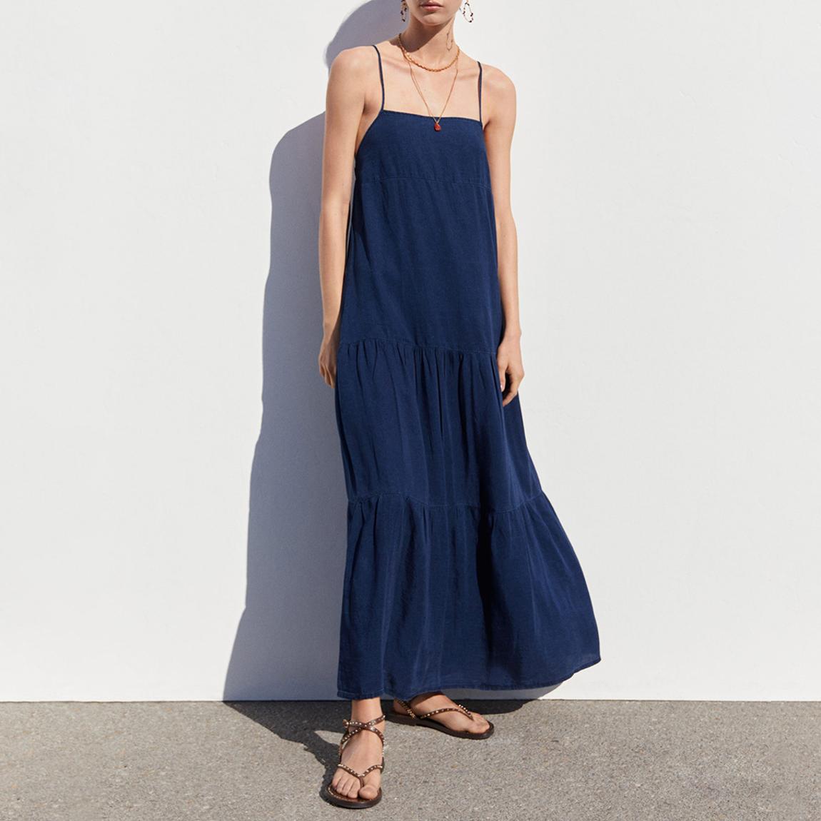 Dark Blue Long Dress main product photo