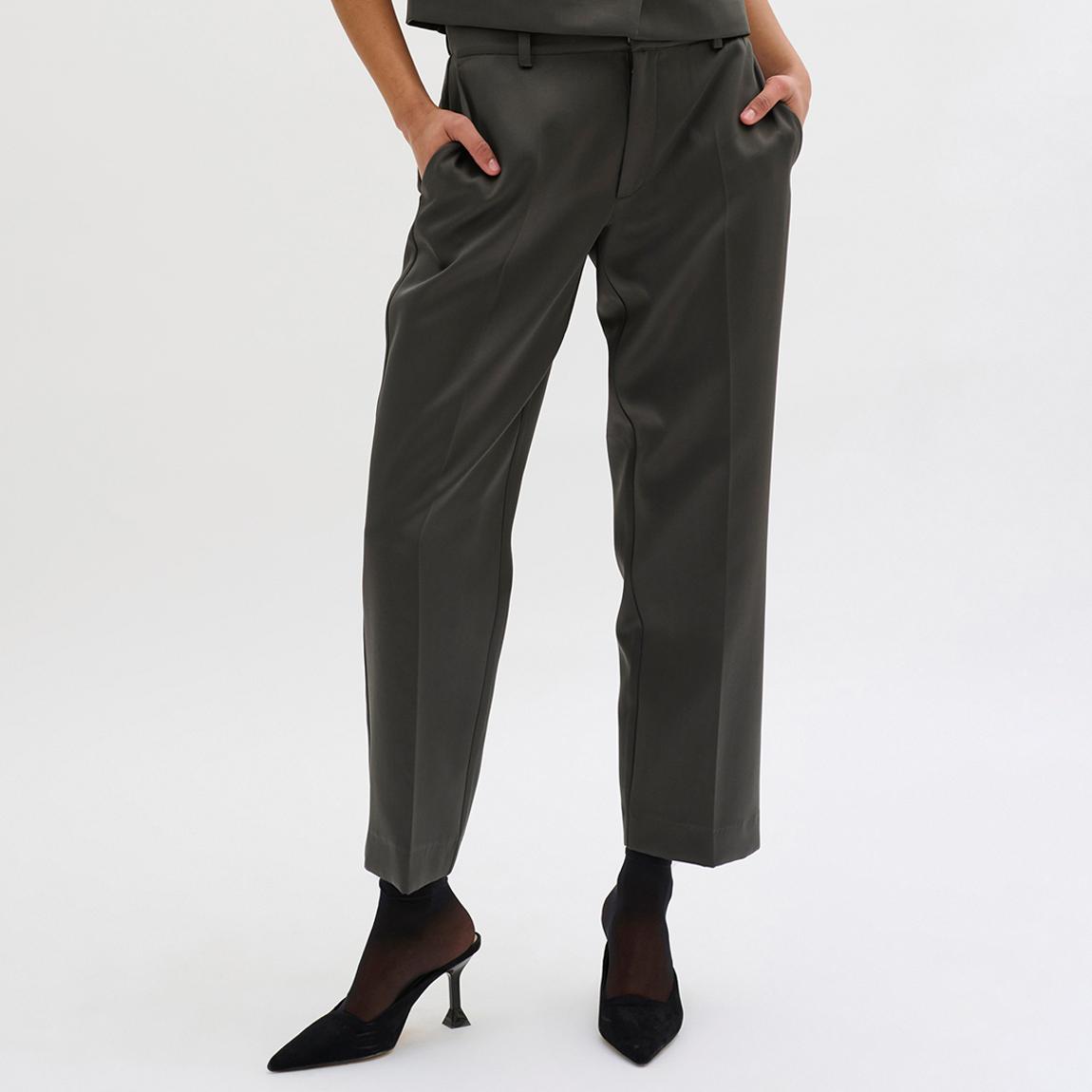Grey Straight Leg Trousers main product photo