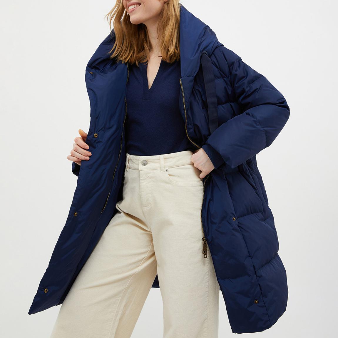 Navy Nibbio Puffa Jacket main product photo
