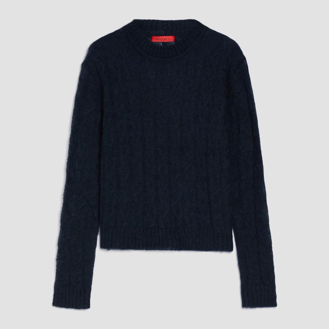 Navy Wool Blend Ilaos Jumper main product photo