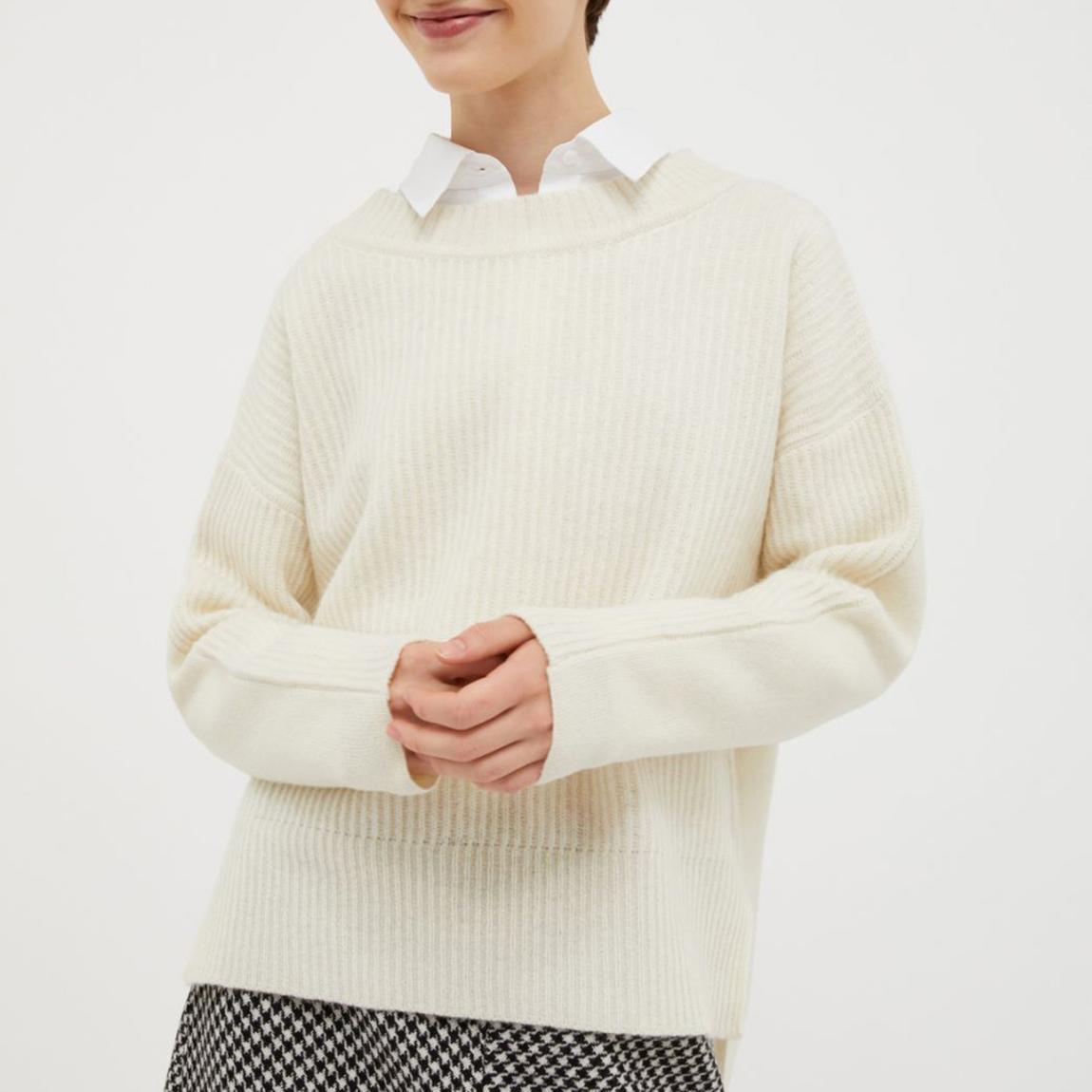 Cream Wool Blend Isciarad Jumper main product photo