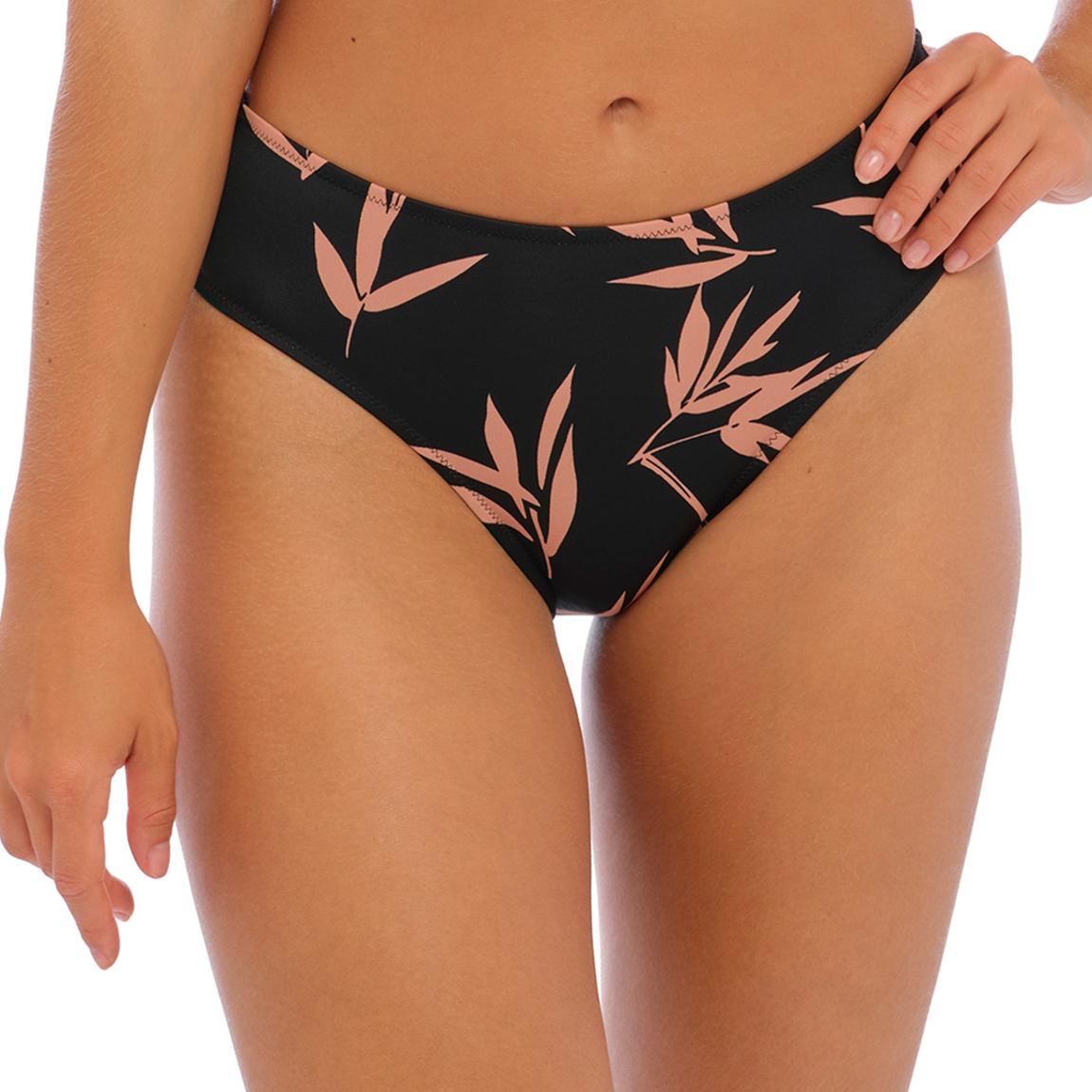Black Luna Bay Mid Rise Bikini Brief main product photo
