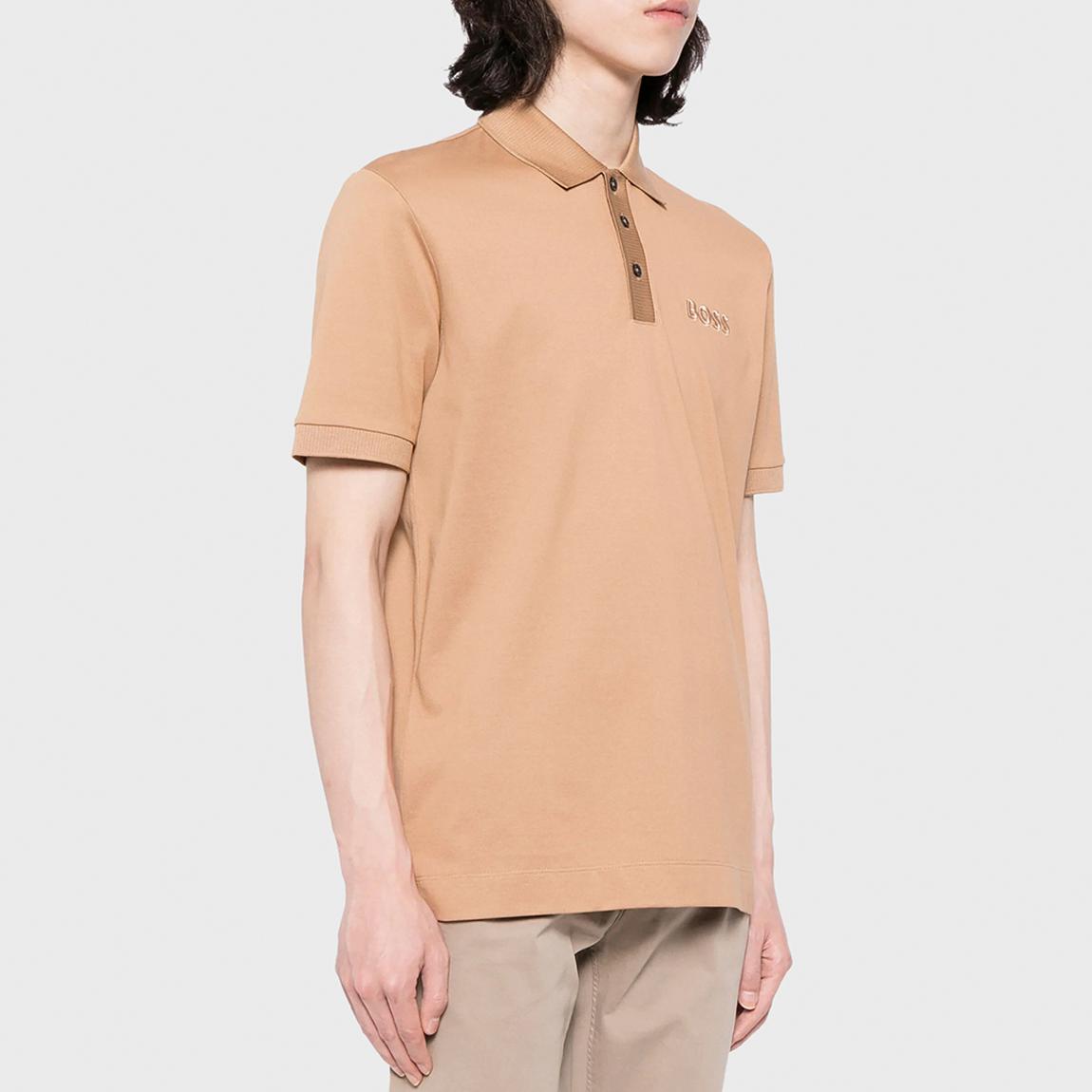 Camel Cotton Polo Shirt main product photo