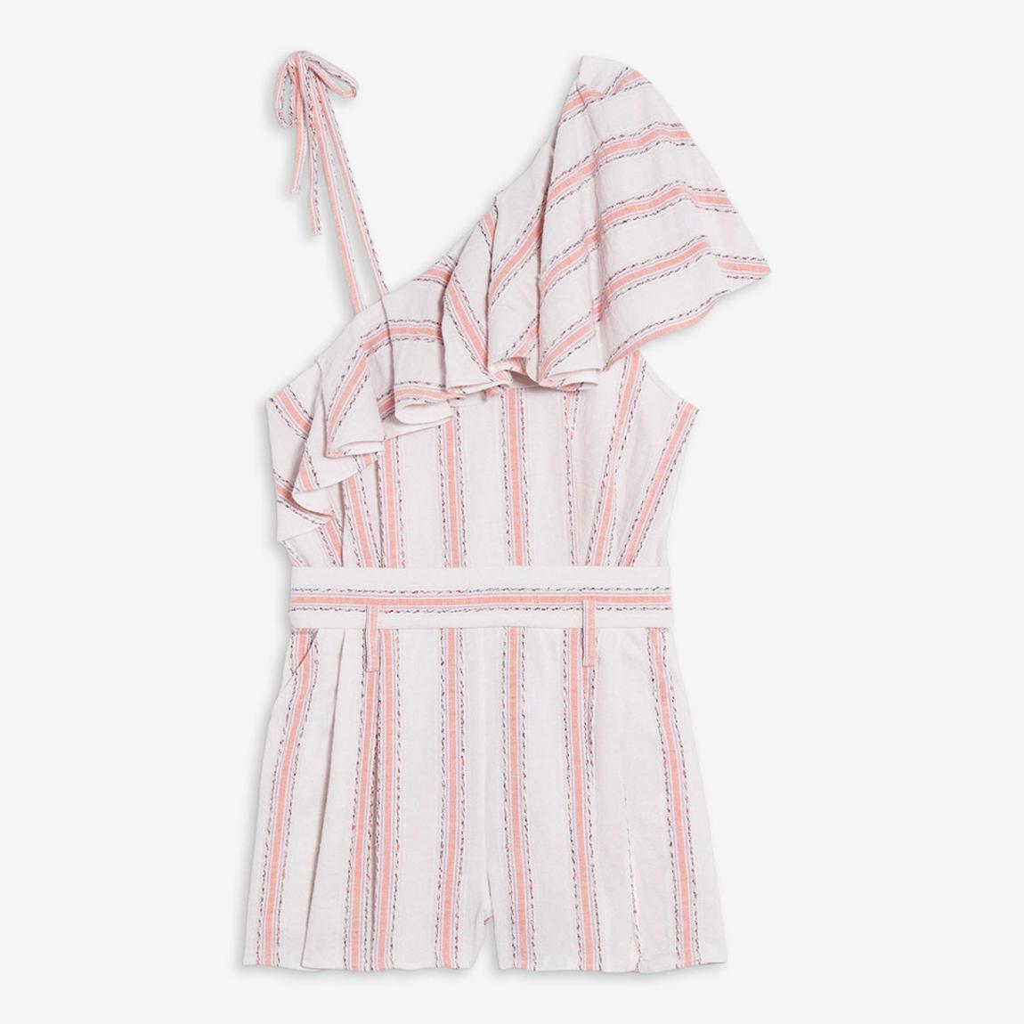 Pink and White Stripe Playsuit main product photo