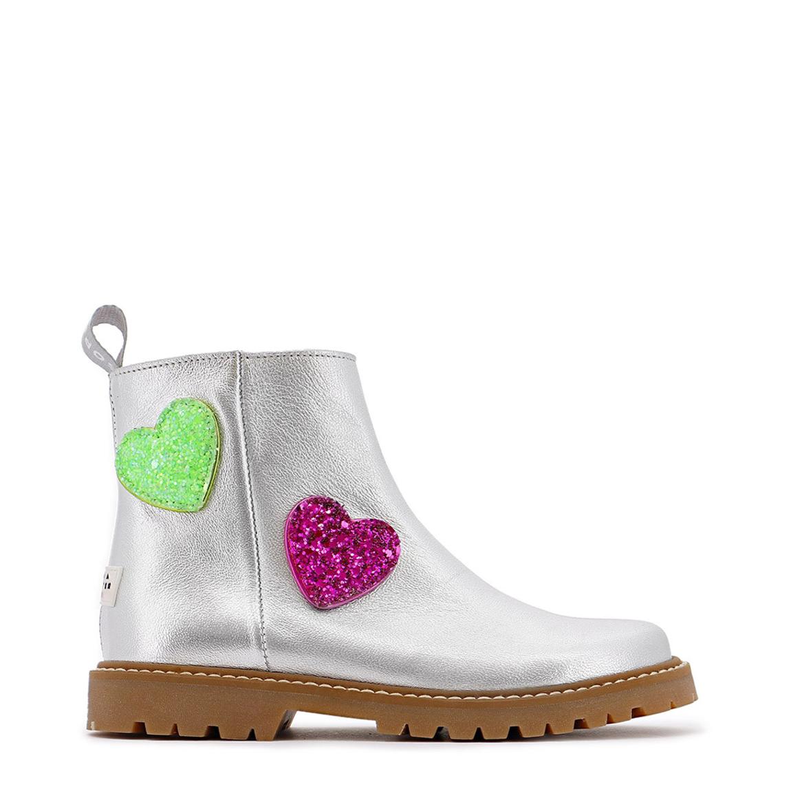 Silver Multi Glitter Amora Boot main product photo