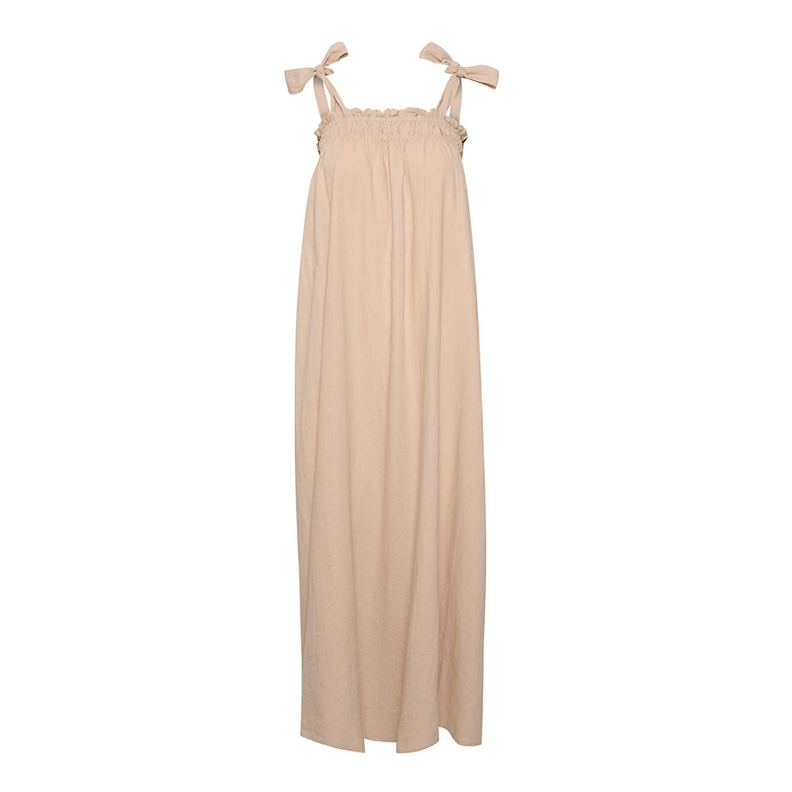 Inwear Nude Odette Strap Linen Dress - BrandAlley