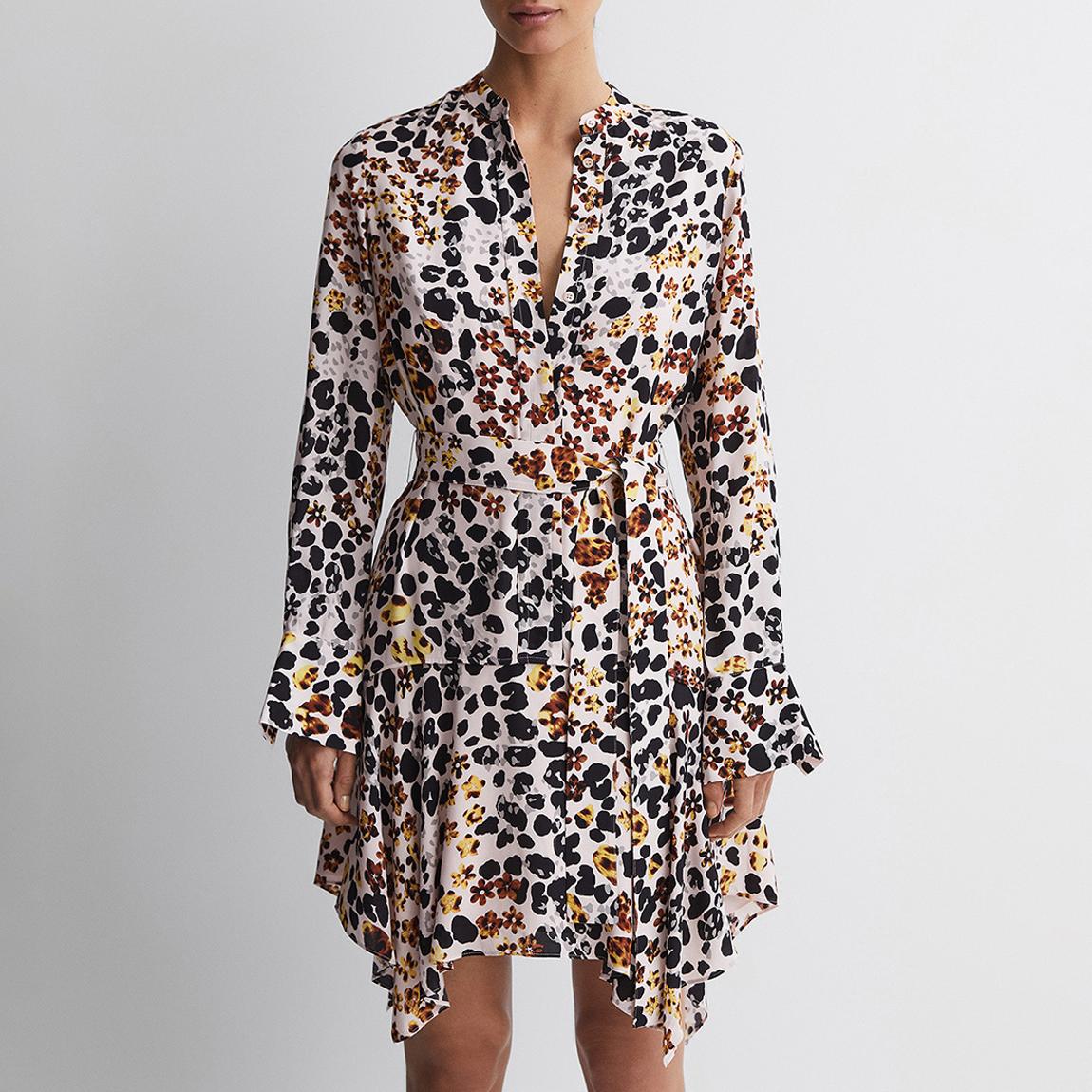 Nude Sylvie Animal Print Flippy Dress main product photo