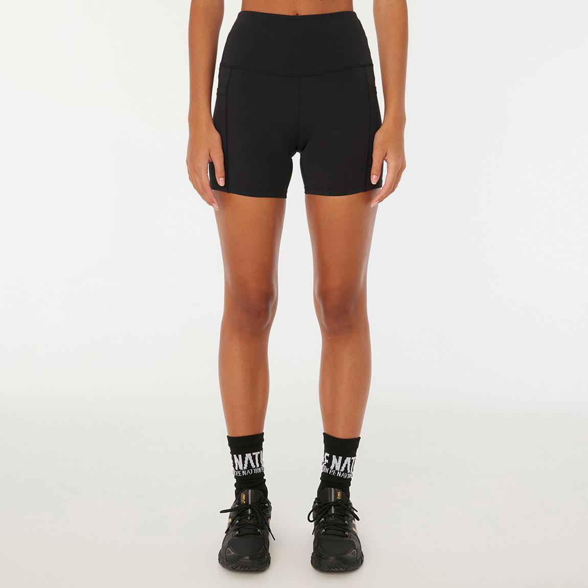 Black Recalibrate 5 Inch Bike Short main product photo