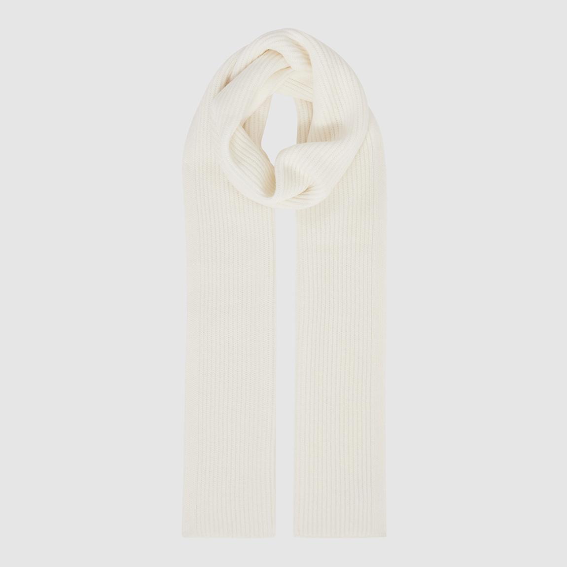 Ecru Chesterfield Merino Wool Scarf main product photo