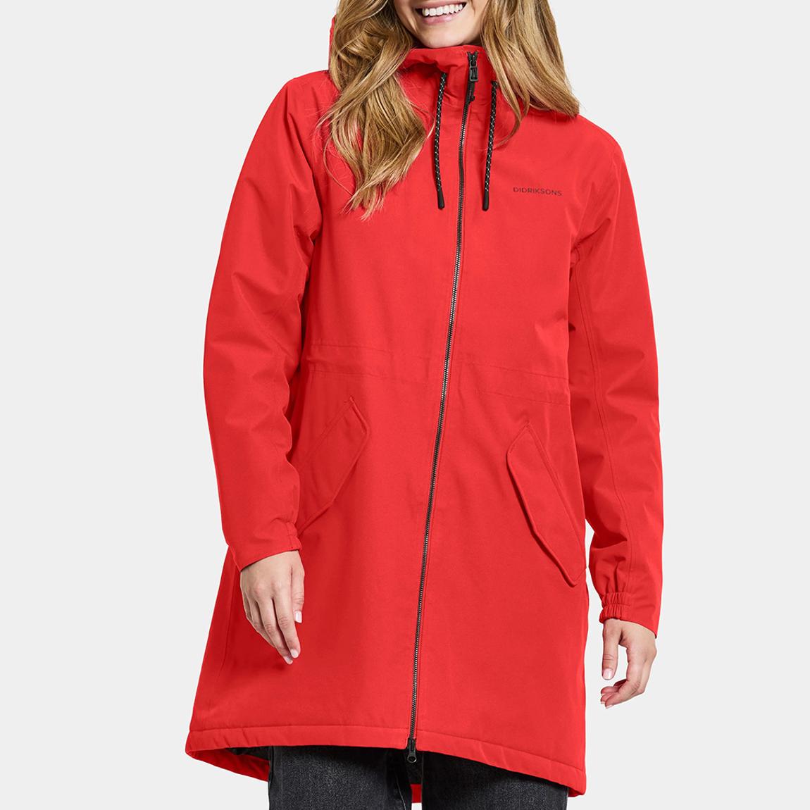 Red Marta Lisa Waterproof Parka main product photo