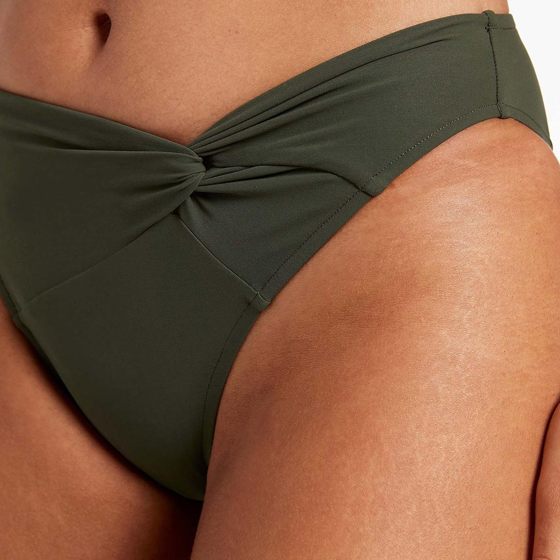 Green Twist Bikini Bottom main product photo