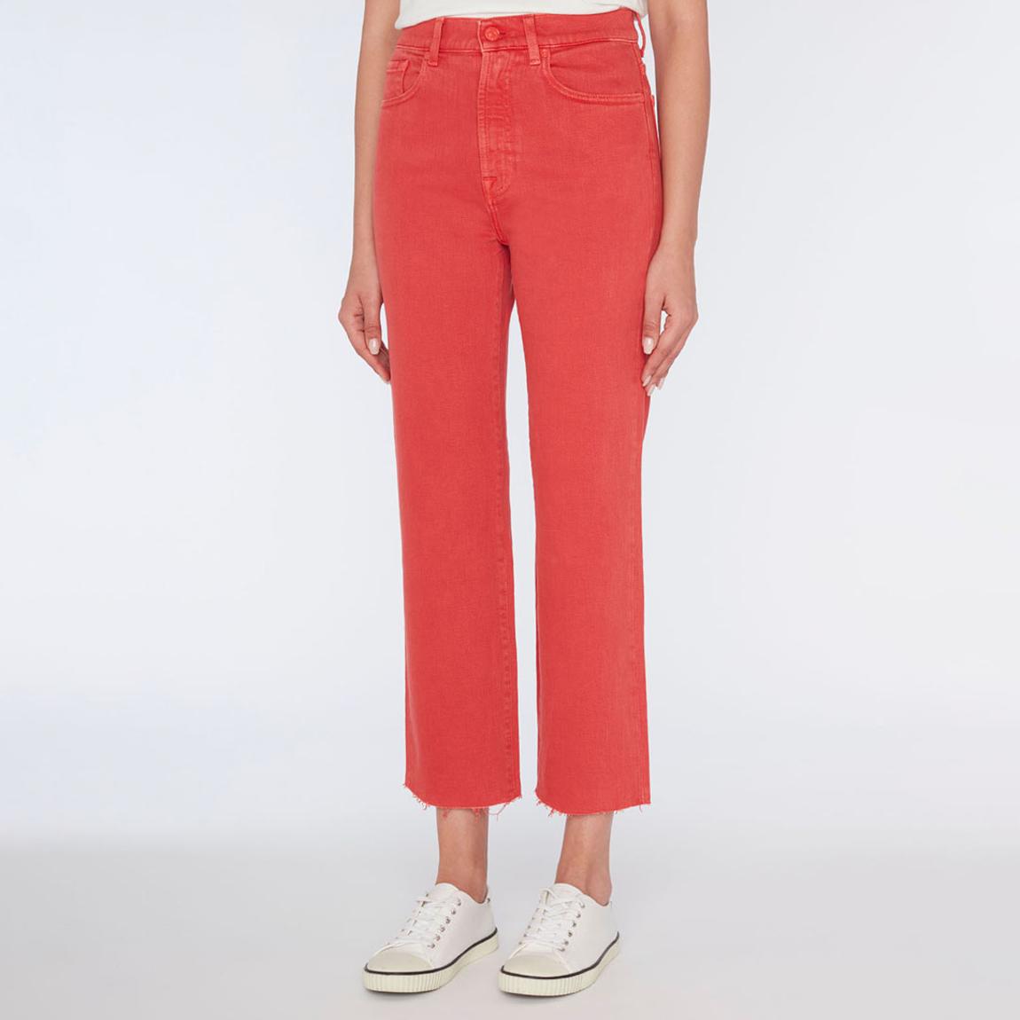 Berry Logan Raw Cut Stretch Jeans main product photo
