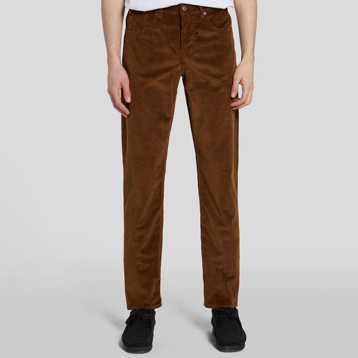Brown Slimmy Tapered Stretch Chinos main product photo