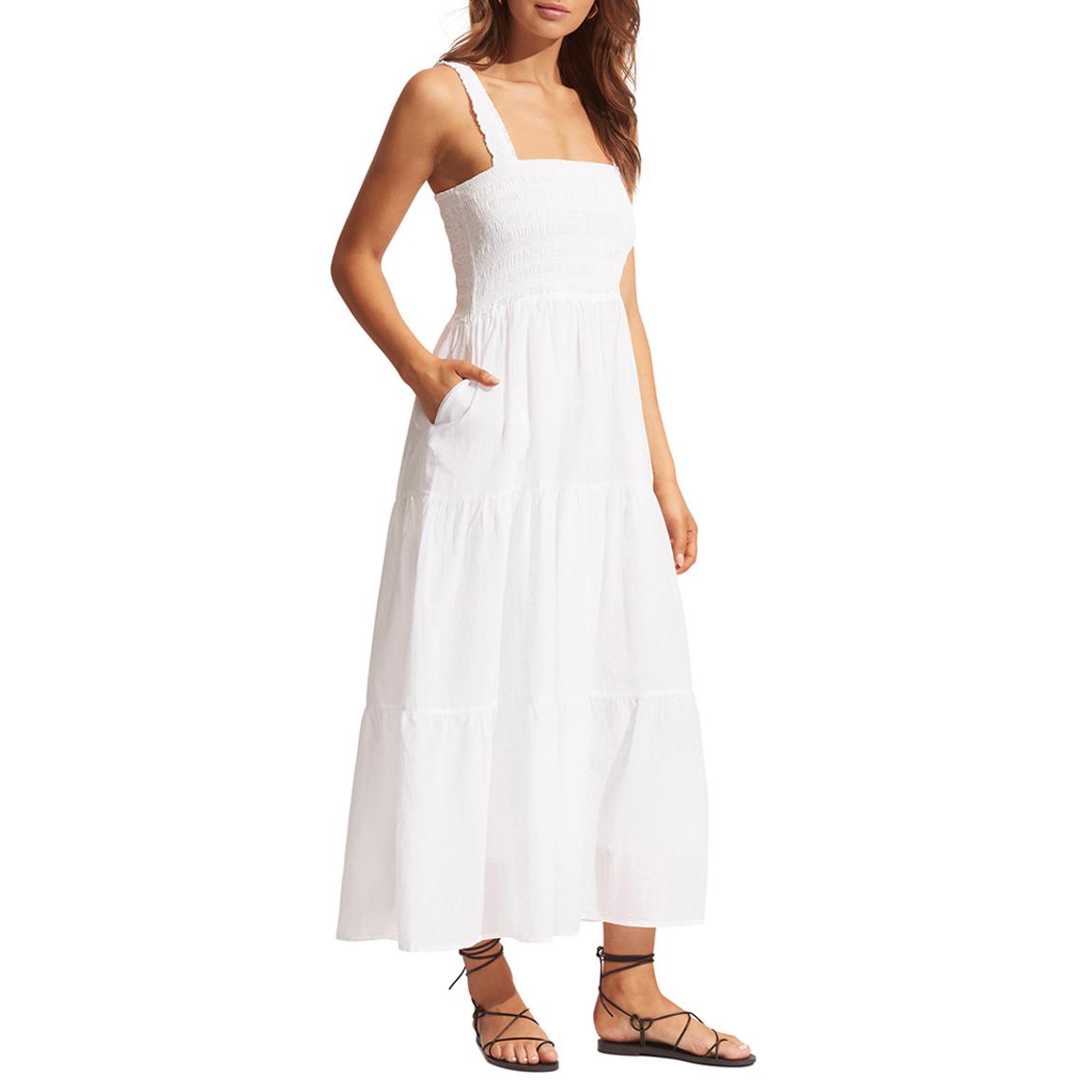 White Beach House Dress main product photo