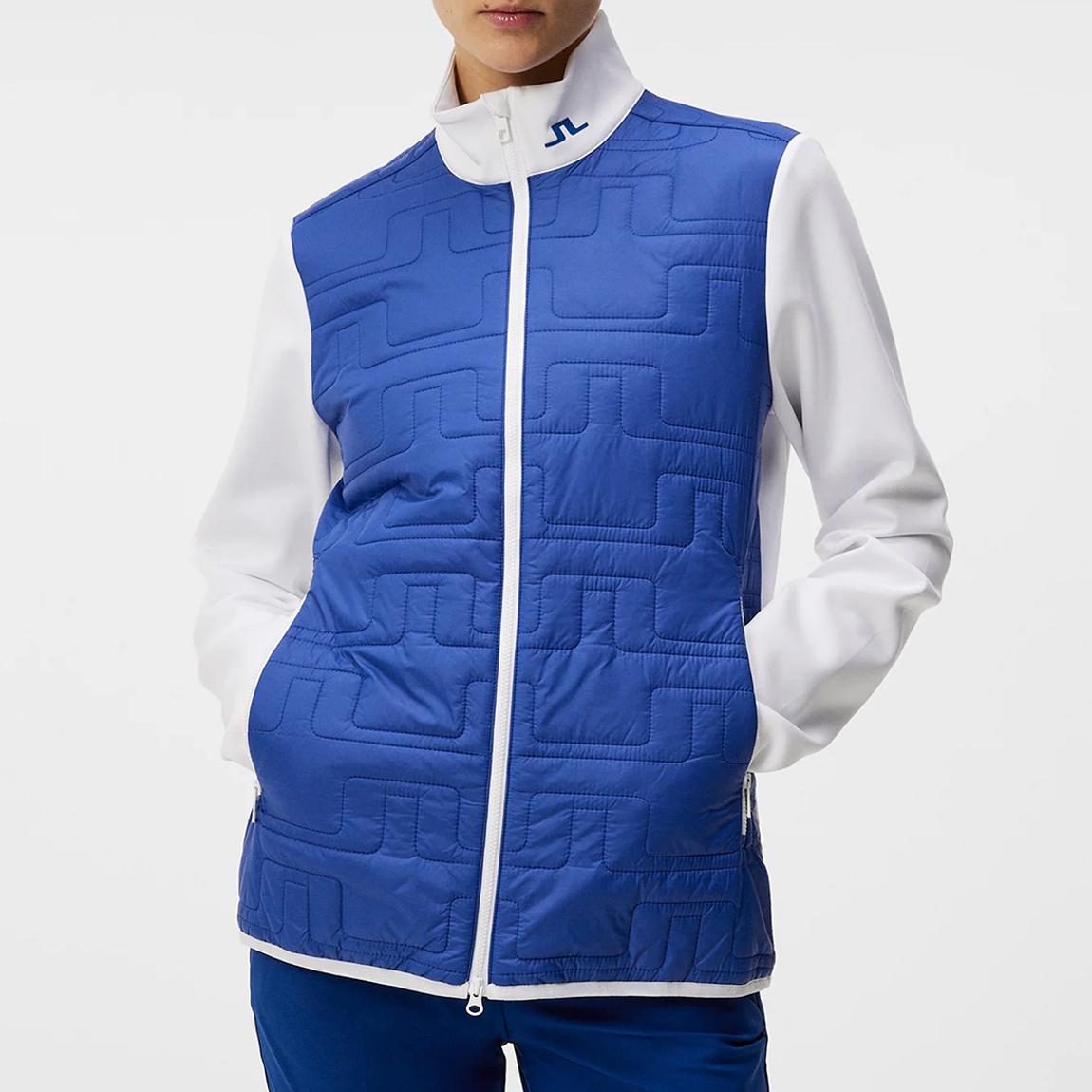 Blue Stefania Hybrid Jacket main product photo