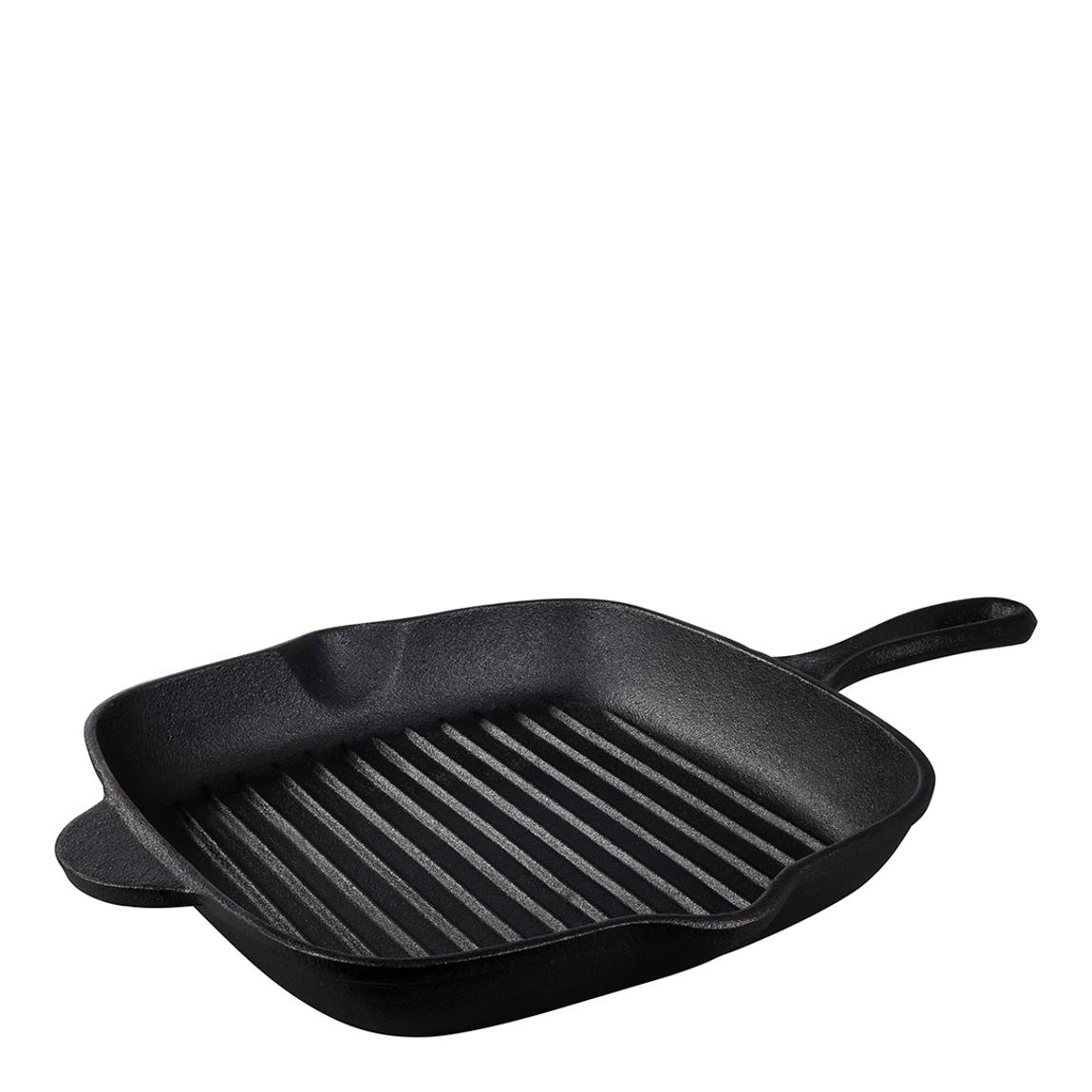 Pre-seasoned Square Griddle Pan, 27cm main product photo