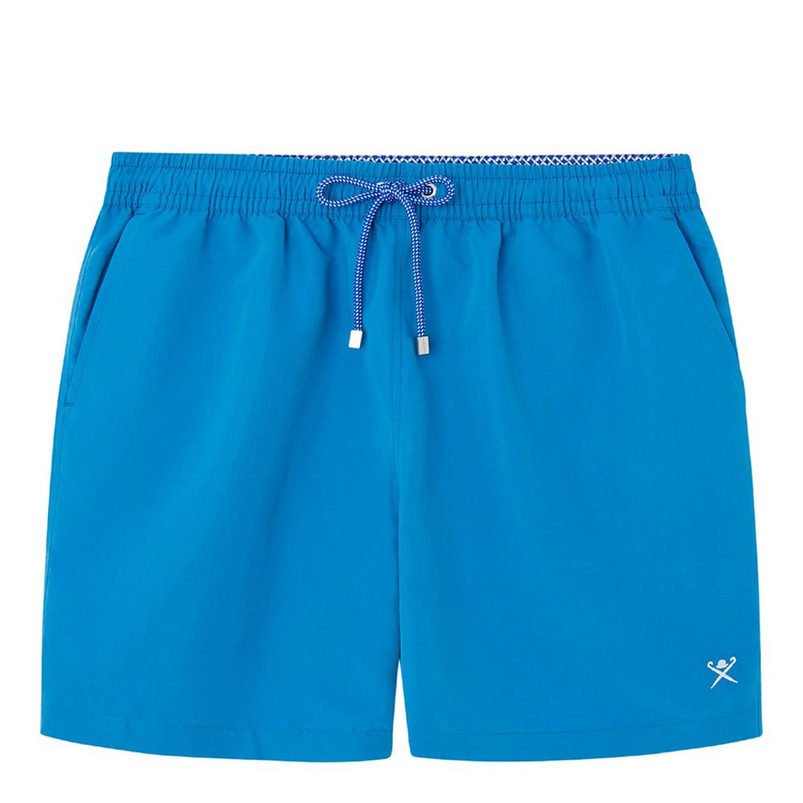 Blue Icon Solid Swim Shorts main product photo