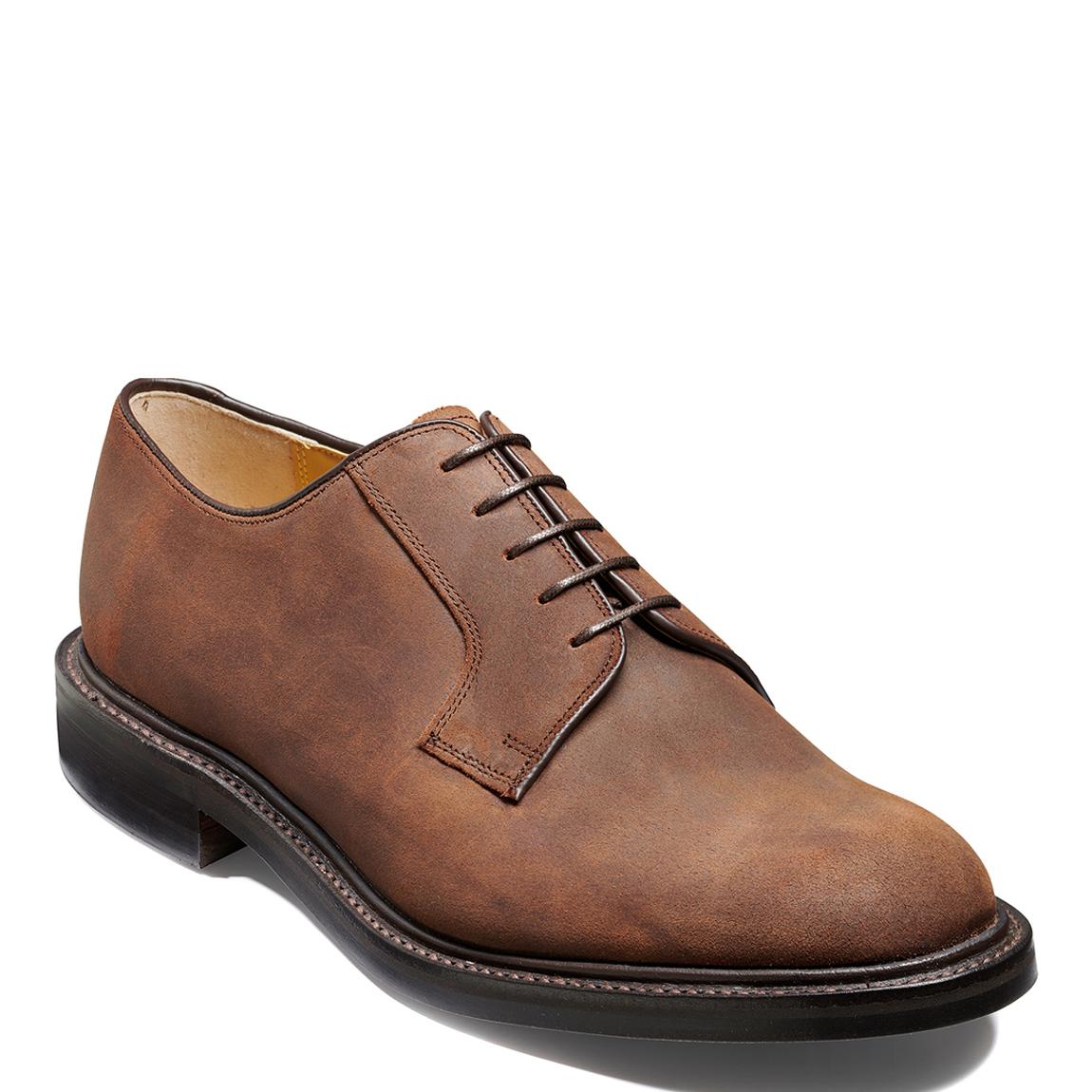 Brown Suede Nairn Derby Shoe main product photo