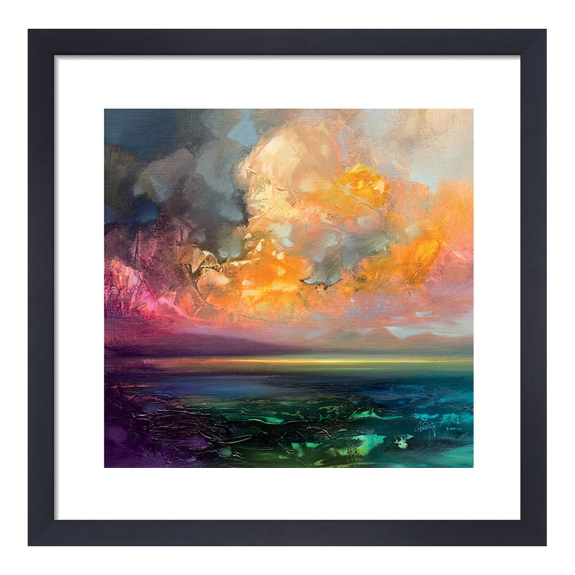 Isle of Jura Emerges 60x60cm Framed Print main product photo