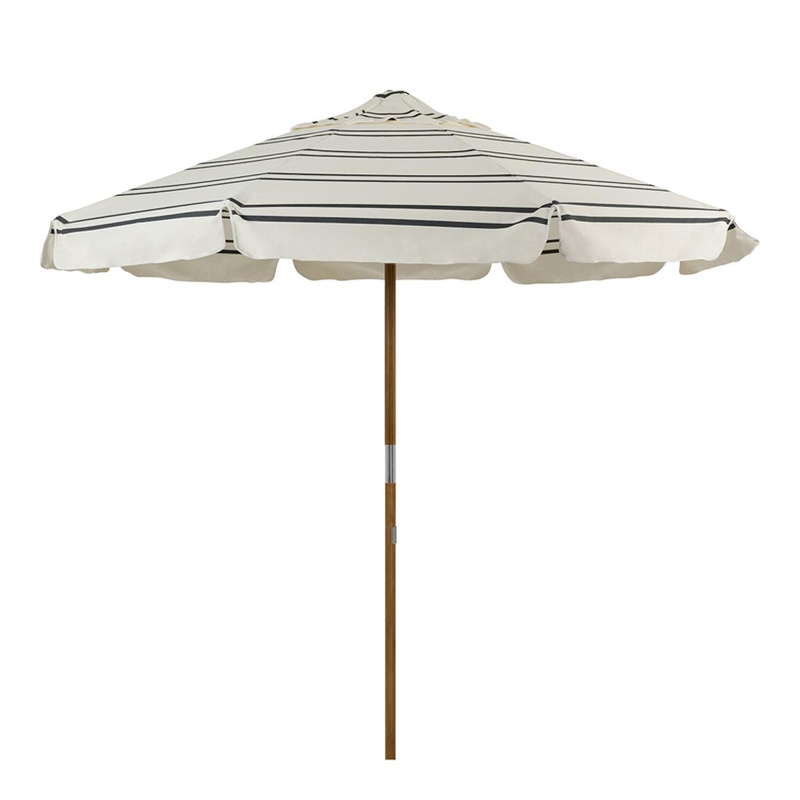 Market Umbrella - Malibu Black Stripe main product photo