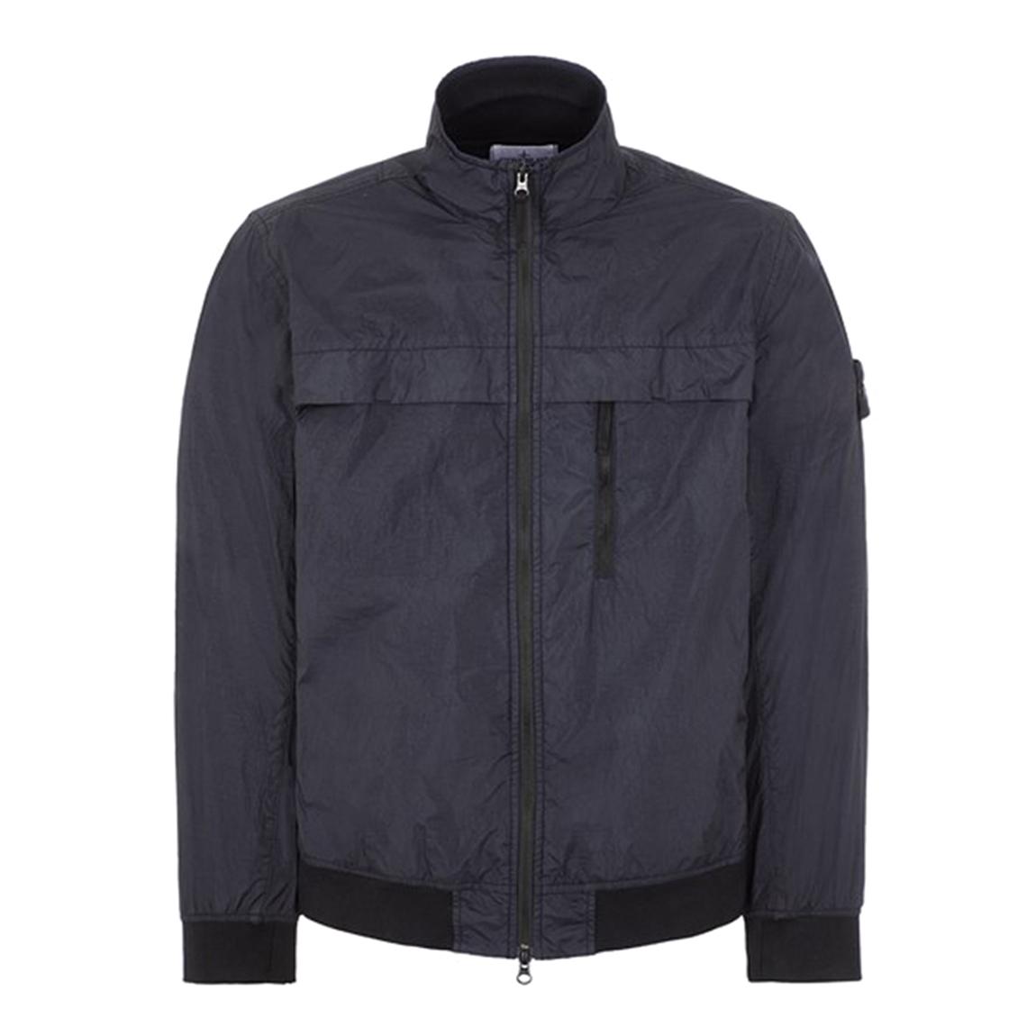 Navy Blouson Garment Dyed Jacket main product photo