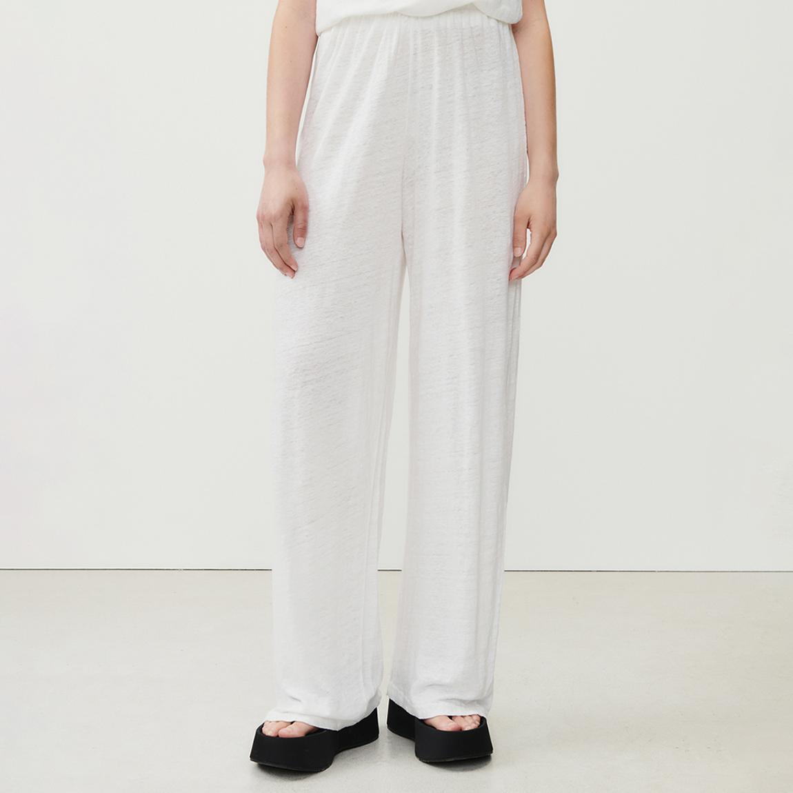 Off White Linen Pobsbury Pant main product photo