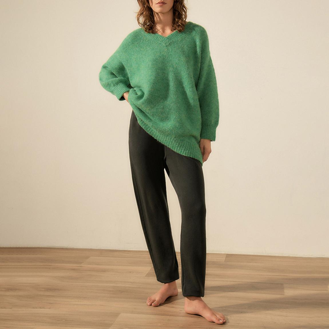 Green East Alpaca Blend Jumper main product photo