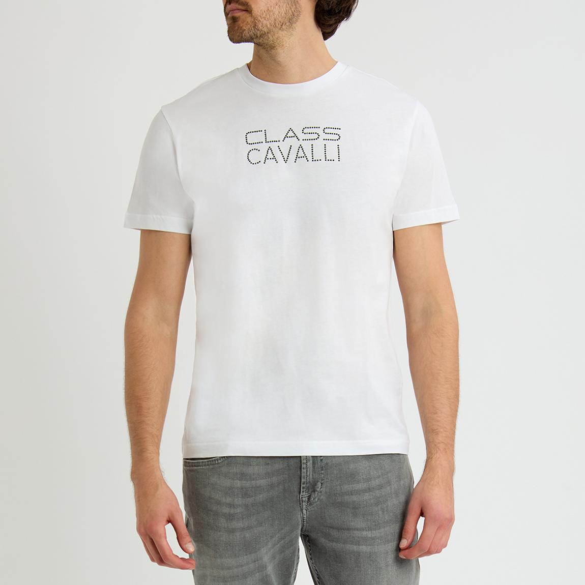 White Chest Logo Cotton T-Shirt main product photo