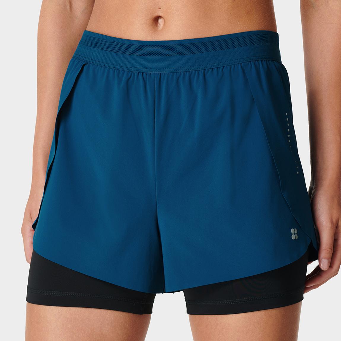 Blue Pro Speed Run Shorts main product photo