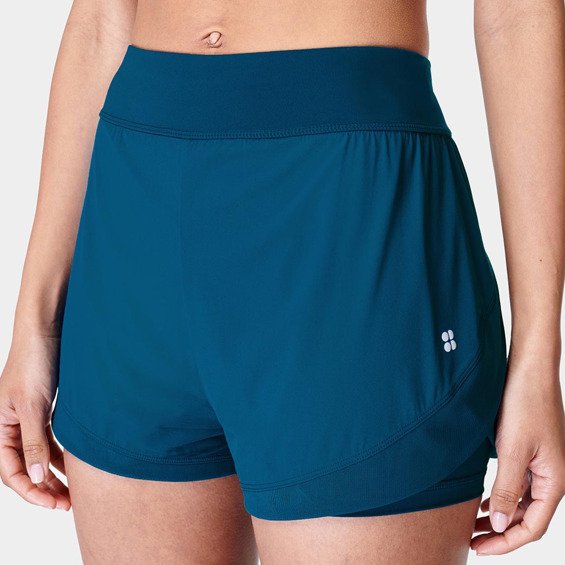 Blue Tempo Run Shorts main product photo