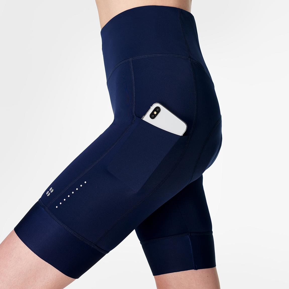 Blue Velo Padded Cycling Shorts main product photo
