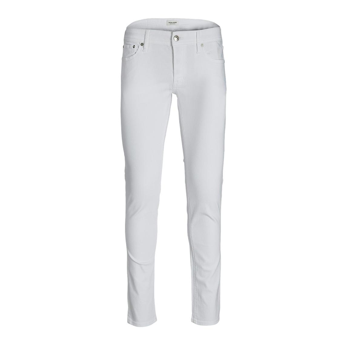 White Denim Cotton Jeans main product photo