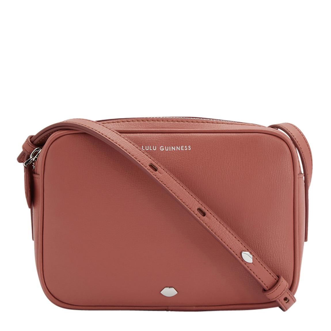 Agate Neutral Leather Cole Crossbody Bag main product photo