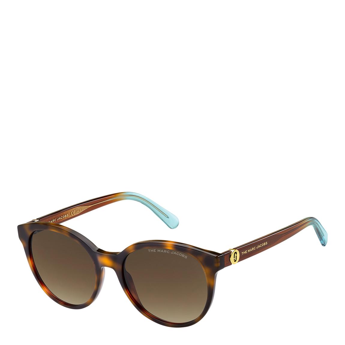 Women's Brown Panthos Sunglasses 54 mm main product photo