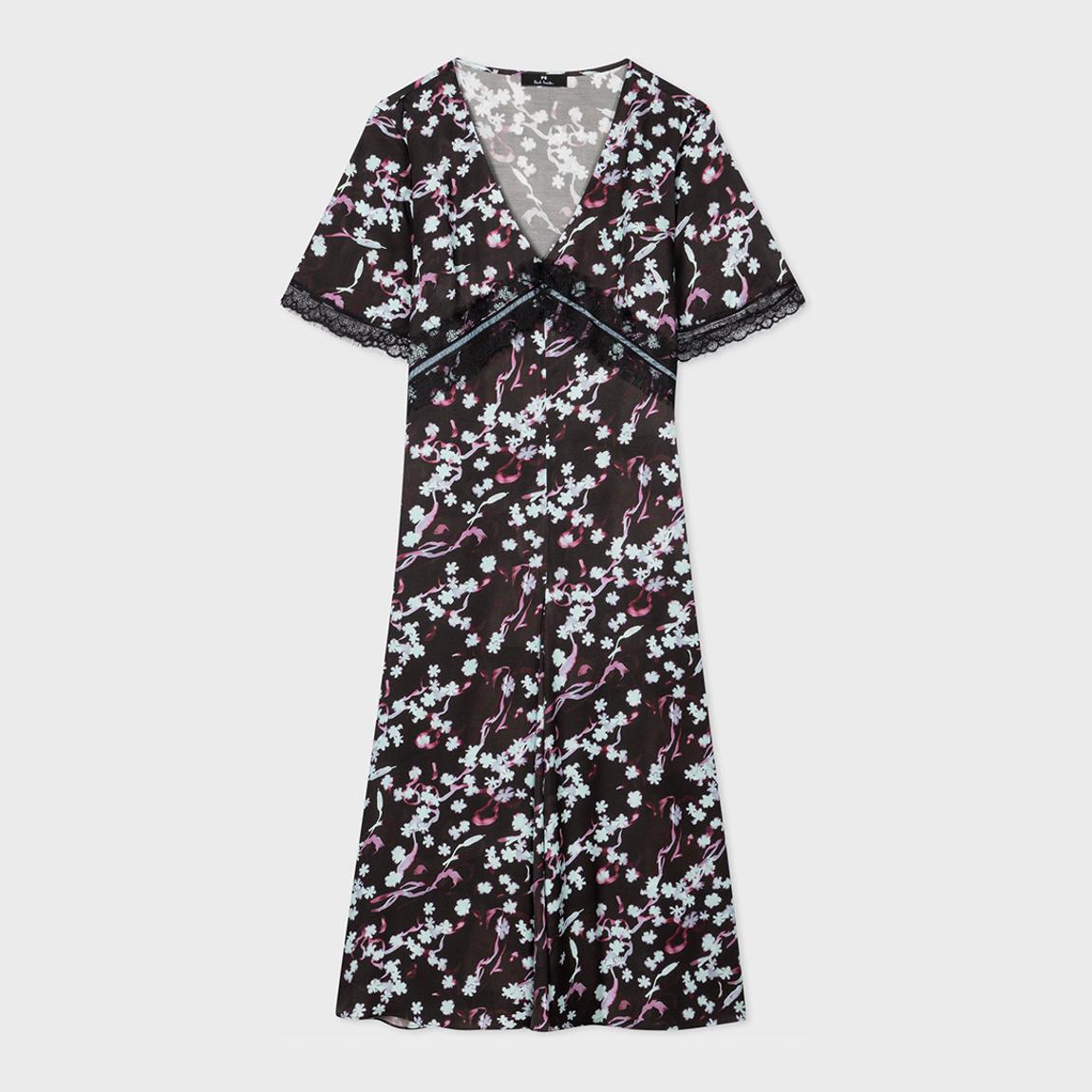 Black V-Neck Dress main product photo