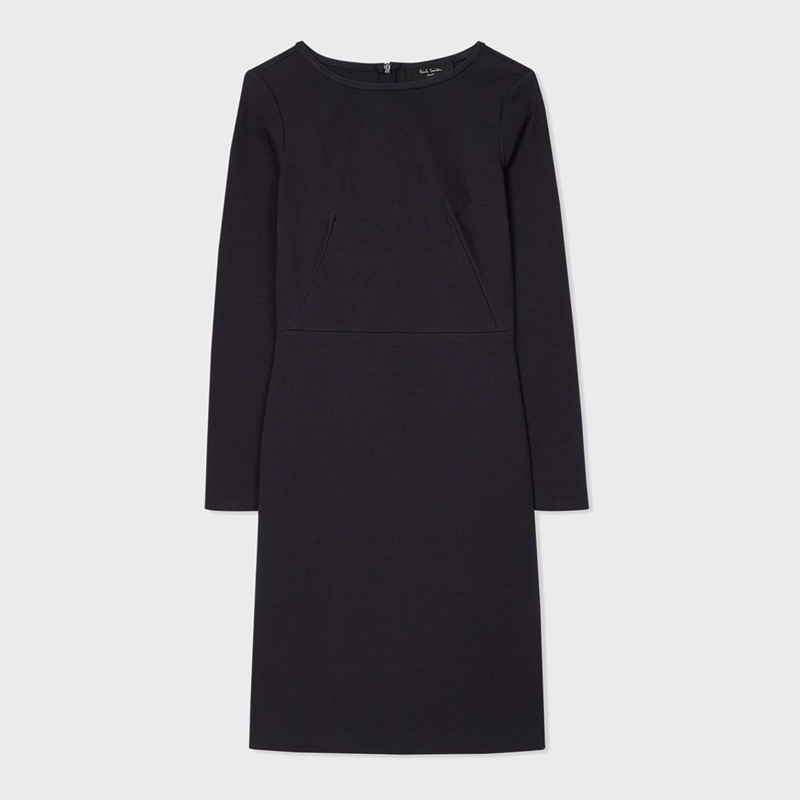 Navy Knee Length Dress main product photo