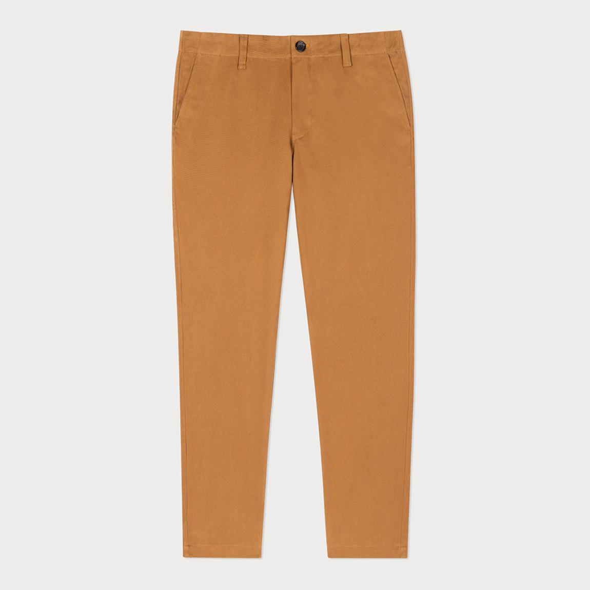 Tan Tapered Fit Trousers main product photo