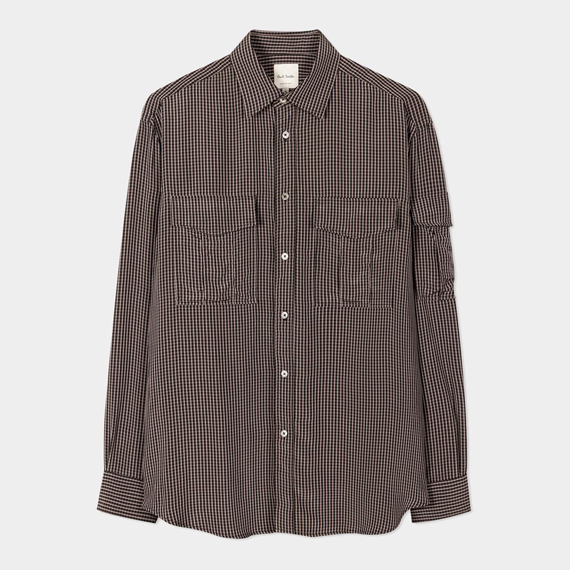 Coffee Check Casual Fit Shirt main product photo