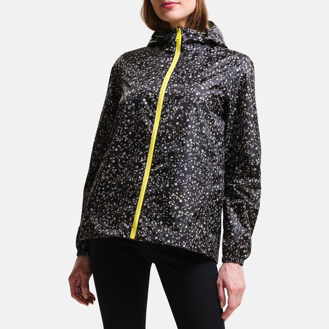 Black Orla Kiely Waterproof Jacket main product photo