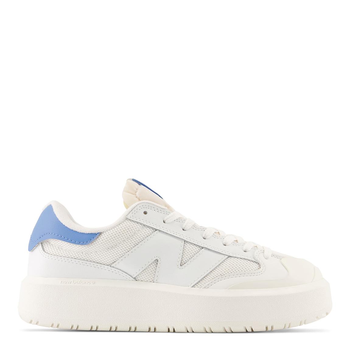 Women's White/Blue CT302 Trainers main product photo