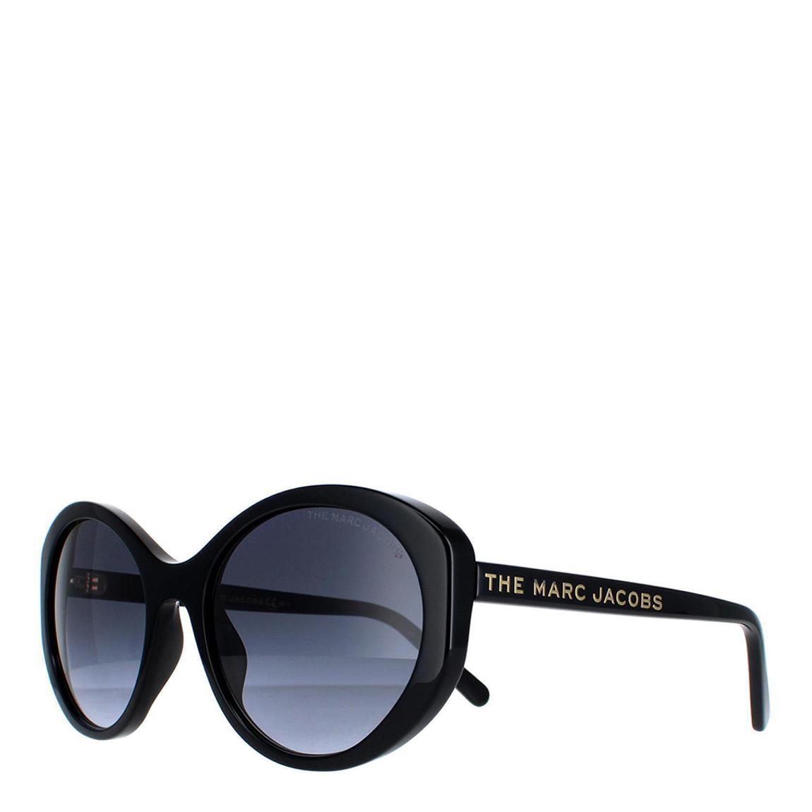 Women's Black/Grey Marc Jacobs Sunglasses 56mm main product photo