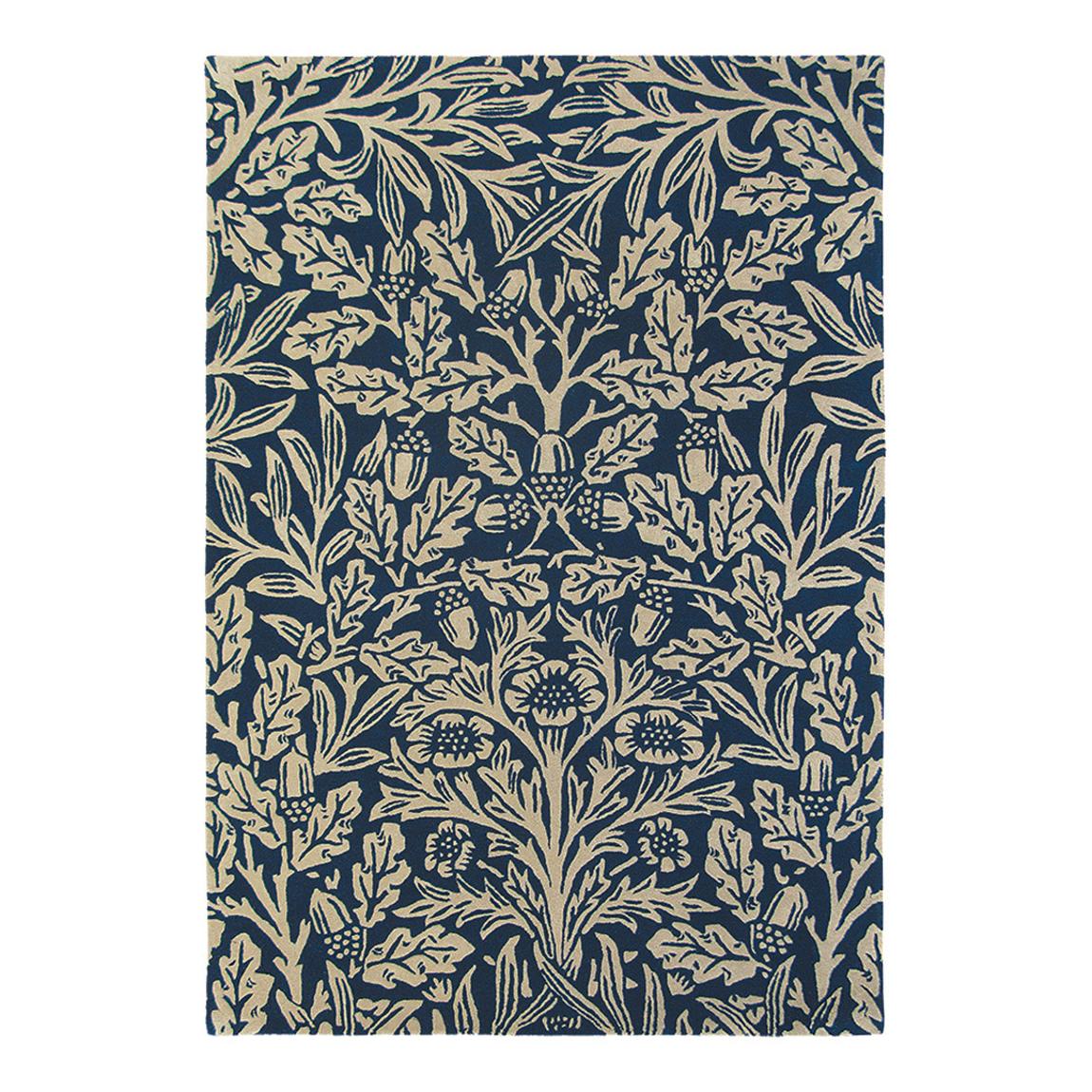 Oak 27908 140x200 Rug, Indigo main product photo