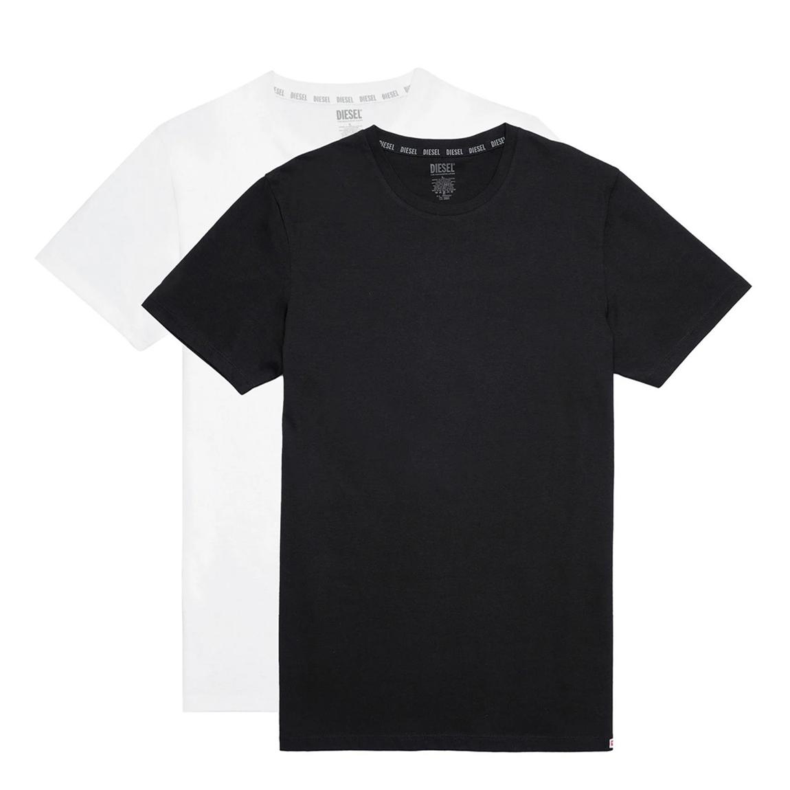 Black/White Cotton 2 Pack T-Shirt main product photo