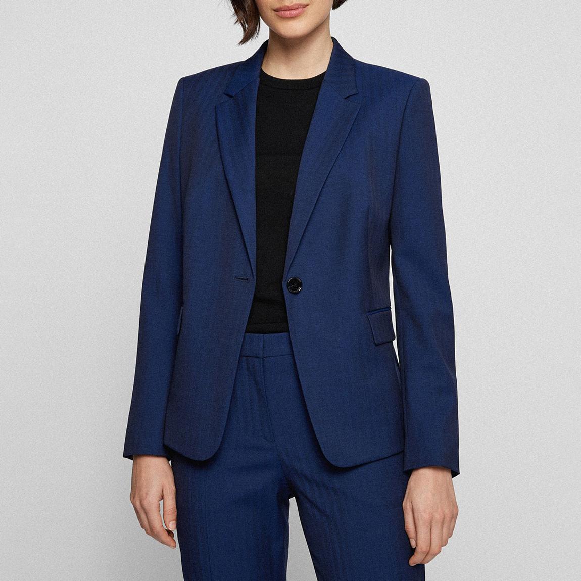 Navy Jeniver Wool Blazer main product photo